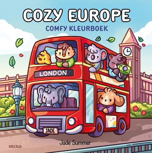 Jade Summer, Cozy Kleurboek, Cozy Europe