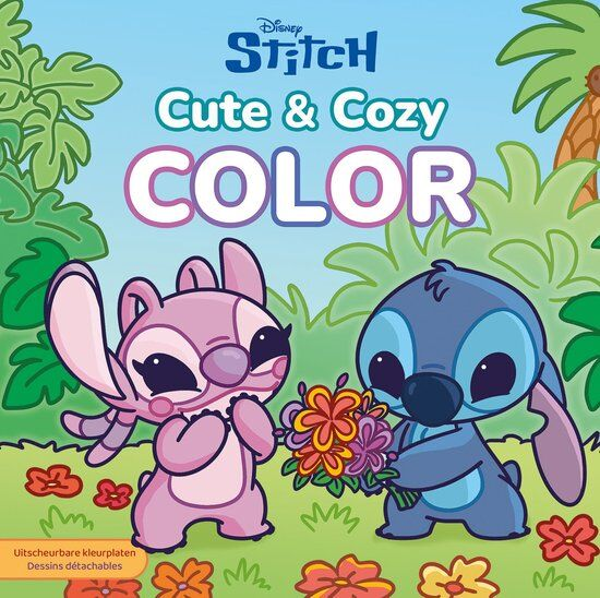Disney Stitch, Cute & Cozy, Color