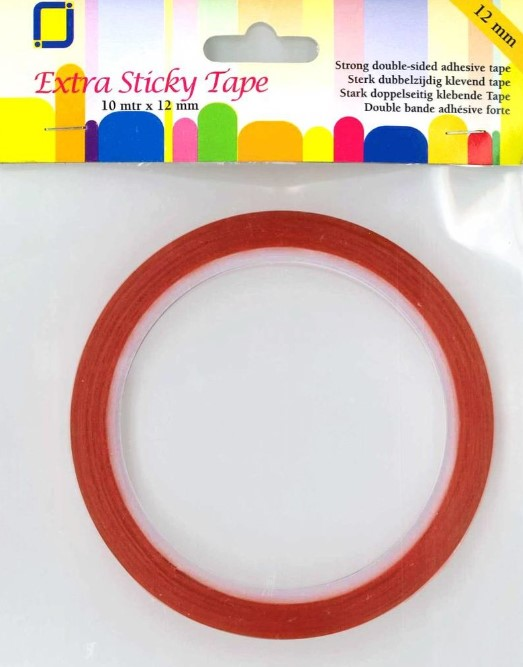JEJE, Extra Sticky Tape, 12 mm , 10 meter - 3.3180