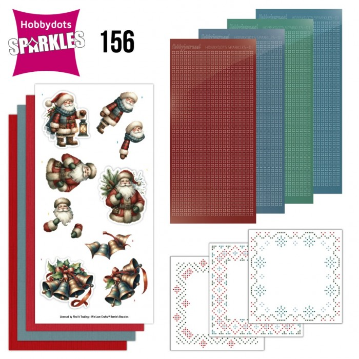 Hobbydots Sparkles 156 , Victorian Christmas Tales - SPDO156