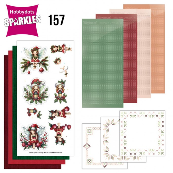 Hobbydots Sparkles 156 , Fairy Christmas - SPDO157