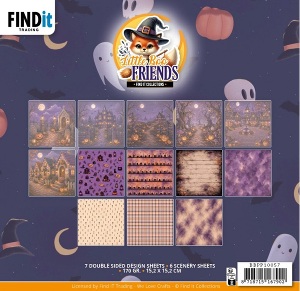 Find It Trading, Paperpad, Design, Little Boo Friends - BBPP10057