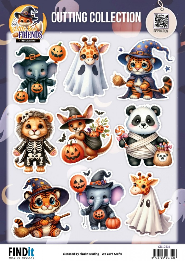 Find It Trading, Knipvel, Little Boo Friends, Spooky Safari - CD12536