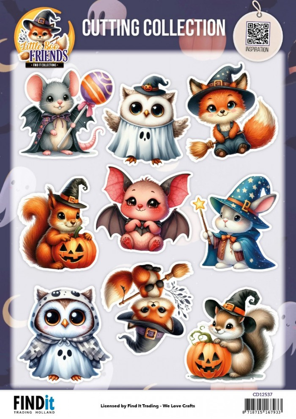 Find It Trading, Knipvel, Little Boo Friends, Scary Furries - CD12537
