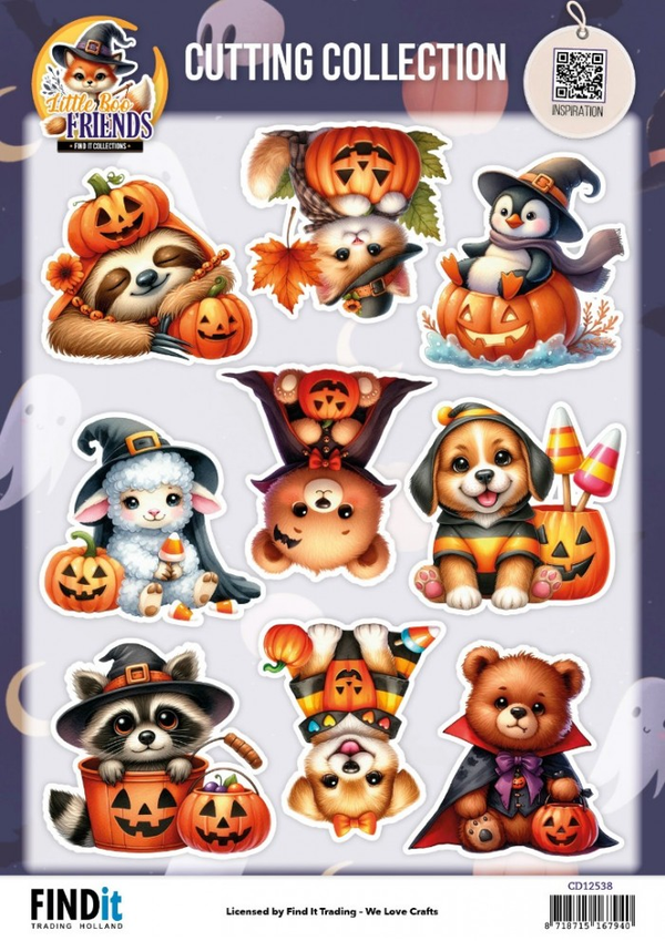 Find It Trading, Knipvel, Little Boo Friends, Pumpkin Buddies - CD12538