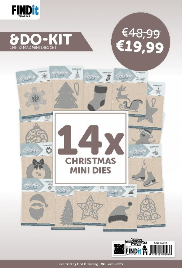 Find It, And Do, Kit, Kerst Mini Dies - DOK10021