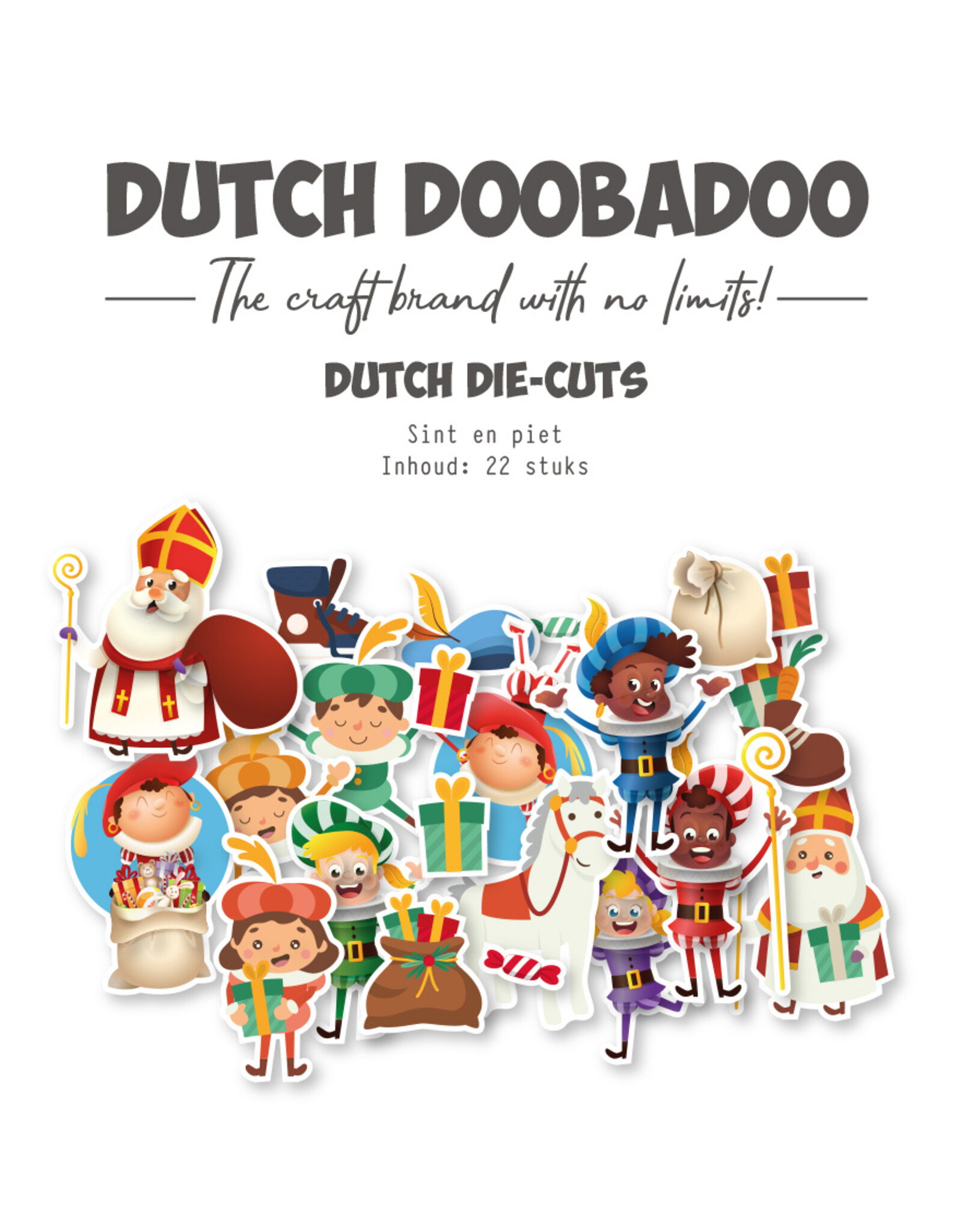 Dutch Doobadoo, Die Cuts, Sint en Piet - 474.007.051