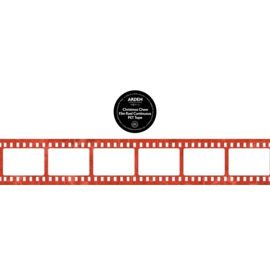 Arden Creative Studio, Christmas Cheer, PET Tape Film Reel, by Katie Pertiet - ACSCT0009