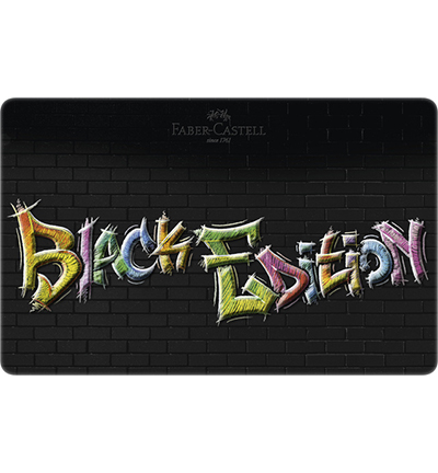 Faber Castell, Black Edition, Kleurpotlood, in bliketui, 36 pcs - FC-116437