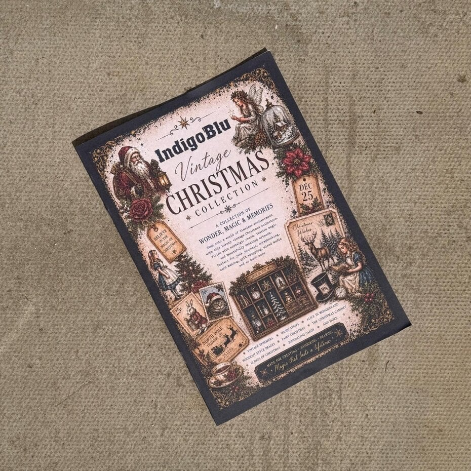 IndigoBlue, Paper Book, Vintage Christmas Collection - IND1575