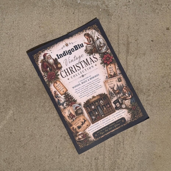 IndigoBlue, Paper Book, Vintage Christmas Collection - IND1575