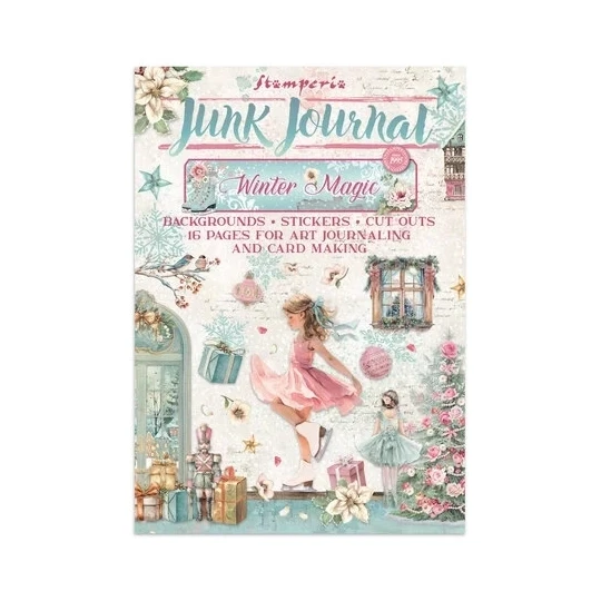 Stamperia, Junk Journal Book, Winter Magic - SBJK25
