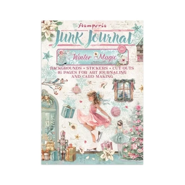 Stamperia, Junk Journal Book, Winter Magic - SBJK25