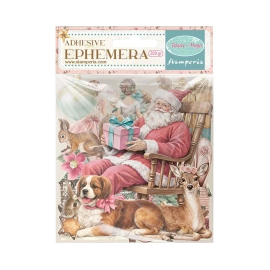 Stamperia, Ephemera, Winter Magic- DFLCT86