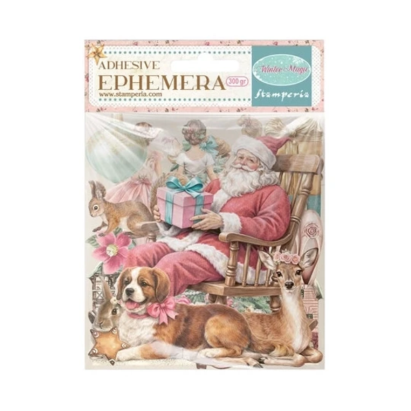 Stamperia, Ephemera, Winter Magic- DFLCT86