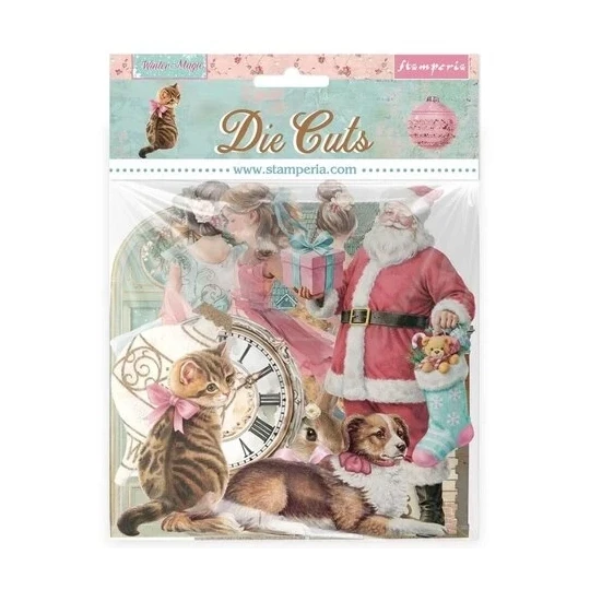 Stamperia, Die Cuts, Winter Magic- DFLDC138