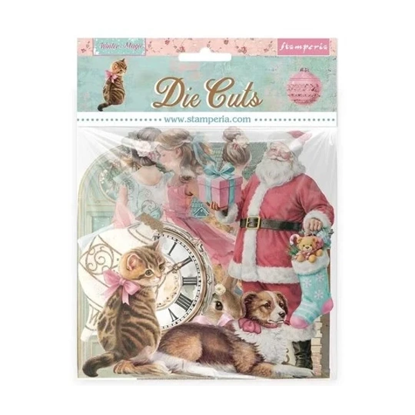 Stamperia, Die Cuts, Winter Magic- DFLDC138