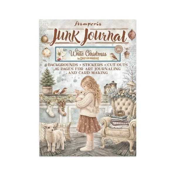 Stamperia, Junk Journal Book, White Christmas - SBJK28