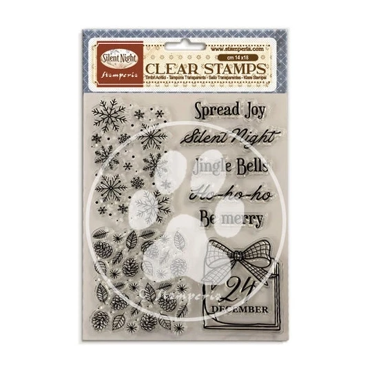 Stamperia, Clear Stamp, Silent Night - WTK244
