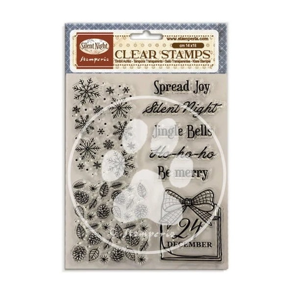 Stamperia, Clear Stamp, Silent Night - WTK244