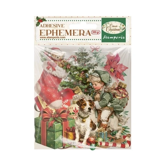 Stamperia, Ephemera, Classic Christmas- DFLCT85