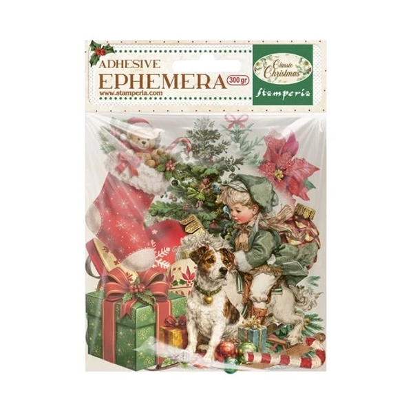 Stamperia, Ephemera, Classic Christmas- DFLCT85