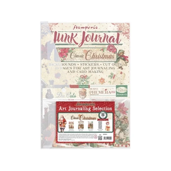 Stamperia, Art Journaling Selection by Vicky Papaioannou, Classic Christmas - BJS003