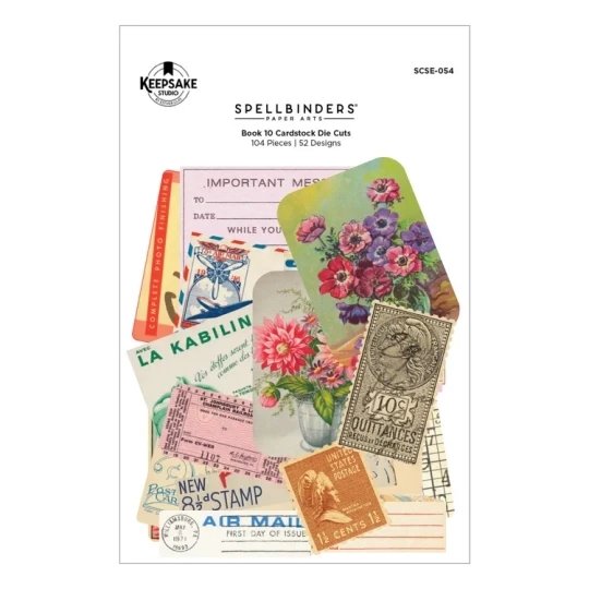 Spellbinders, KeepSake Studio by Esther Glas, Cardstock Die Cuts - SCSE-054