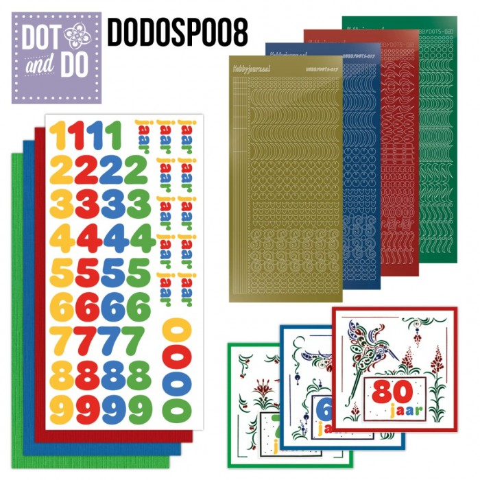 Dot and Do, Special Set 8, Birthday Birds - DODOSP008