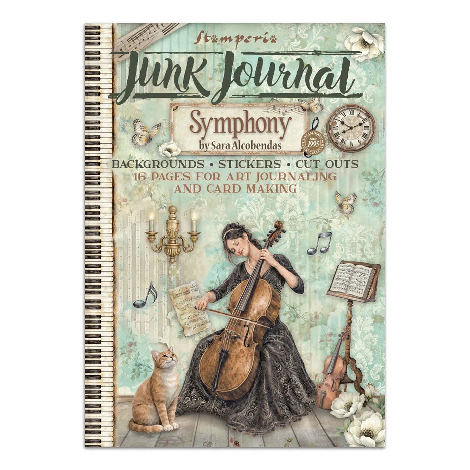 Stamperia, Junk Journal, Symphony - SBJK24