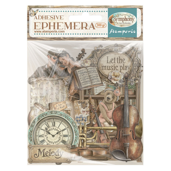 Stamperia, Ephemera, Symphony - DFLCT84
