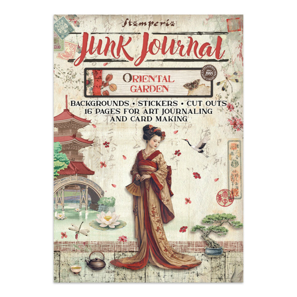 Stamperia, Junk Journal, Oriental Garden - SBJK26