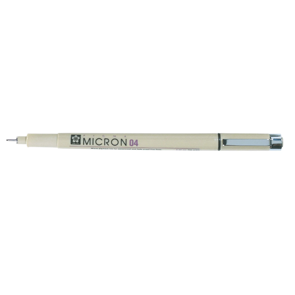 Sakura, Pigma Micron, 04 Zwart, 0,40 mm - 30577