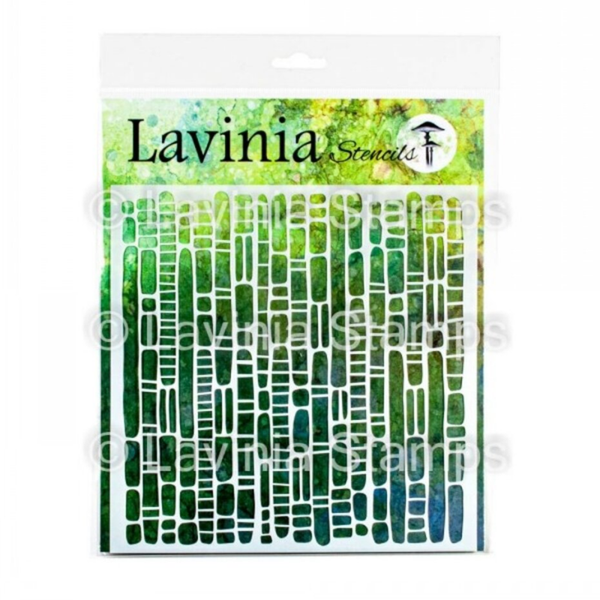 Lavinia, Mask Stencil, Block Print - ST029