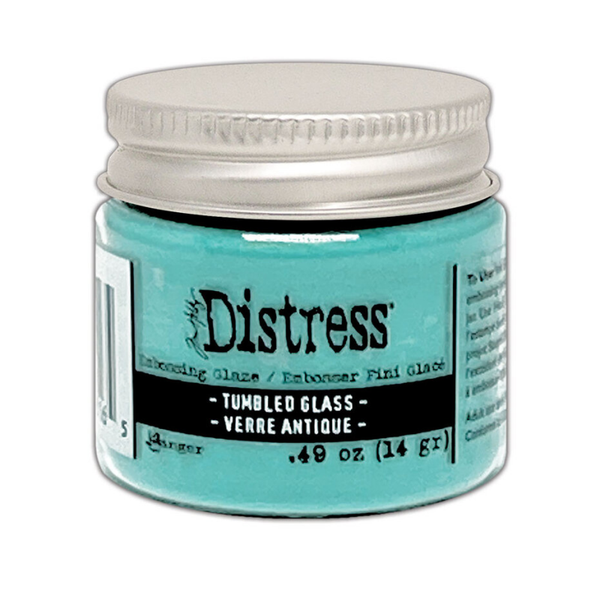 Tim Holtz, Distress, Embossing Glaze, Tumbled Glass - TDE88165