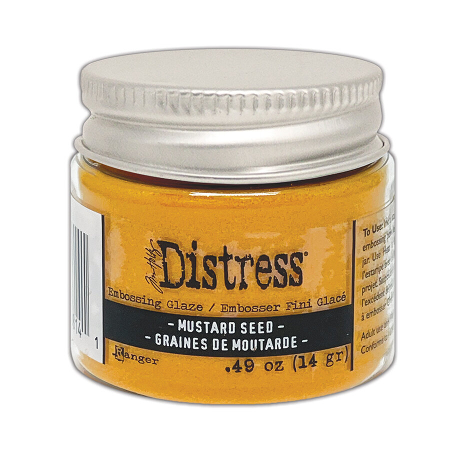 Tim Holtz, Distress, Embossing Glaze, Mustard Seed - TDE88141