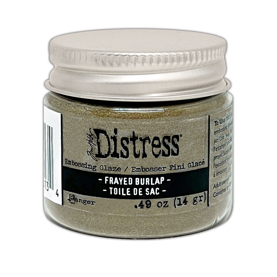 Tim Holtz, Distress, Embossing Glaze, Frayed Burlap - TDE88134