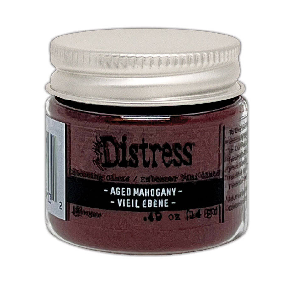Tim Holtz, Distress, Embossing Glaze, Aged Mahogany - TDE79132