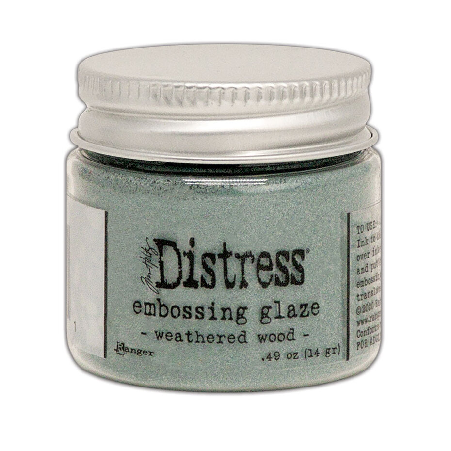 Tim Holtz, Distress, Embossing Glaze, Weathered Wood - TDE71051