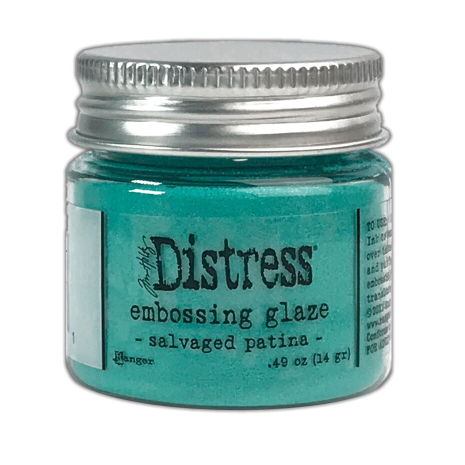 Tim Holtz, Distress, Embossing Glaze, Salvaged Patina -  TDE73871
