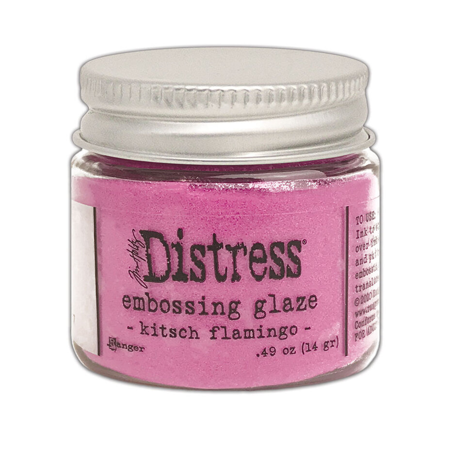 Tim Holtz, Distress, Embossing Glaze, Kitsch Flamingo -  TDE73857