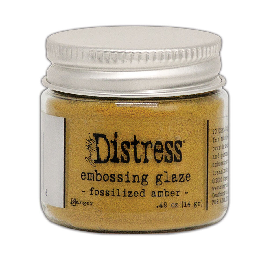 Tim Holtz, Distress, Embossing Glaze, Fossilized Amber -  TDE70986