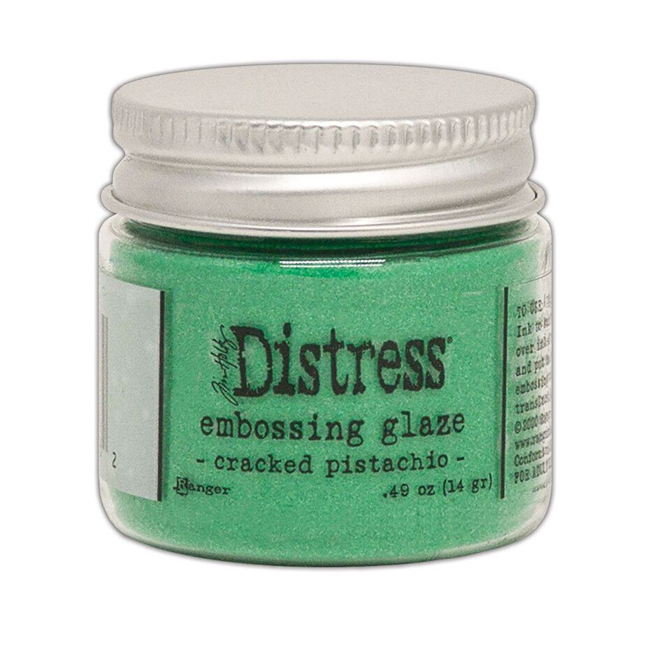 Tim Holtz, Distress, Embossing Glaze, Cracked Pistachio -  TDE70962
