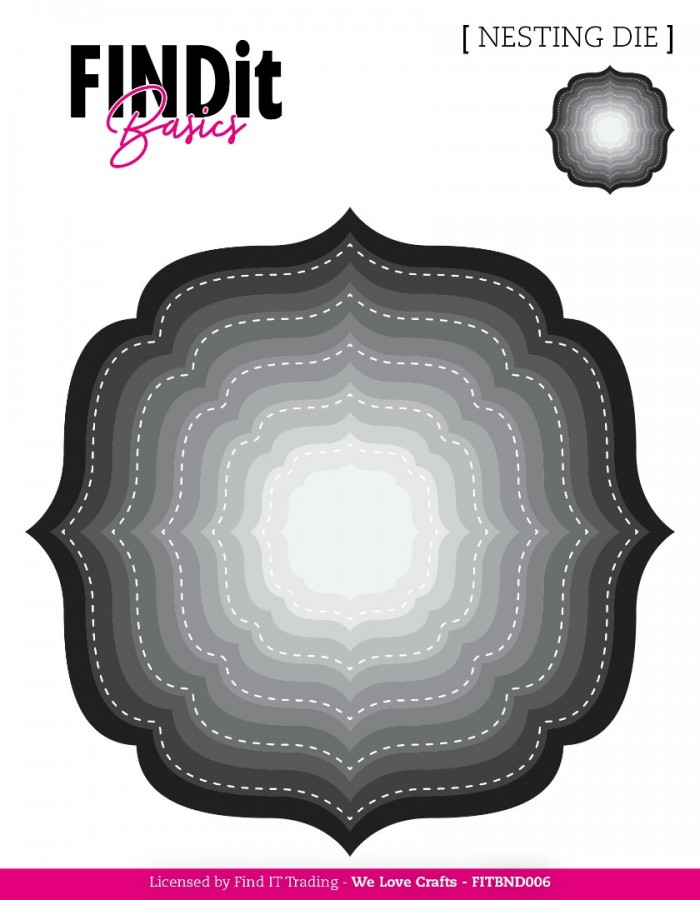 Find it Basics, Nesting Dies, Ornate Frame - FITBND006