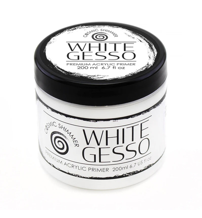Cosmic Shimmer, Premium Gesso, Wit