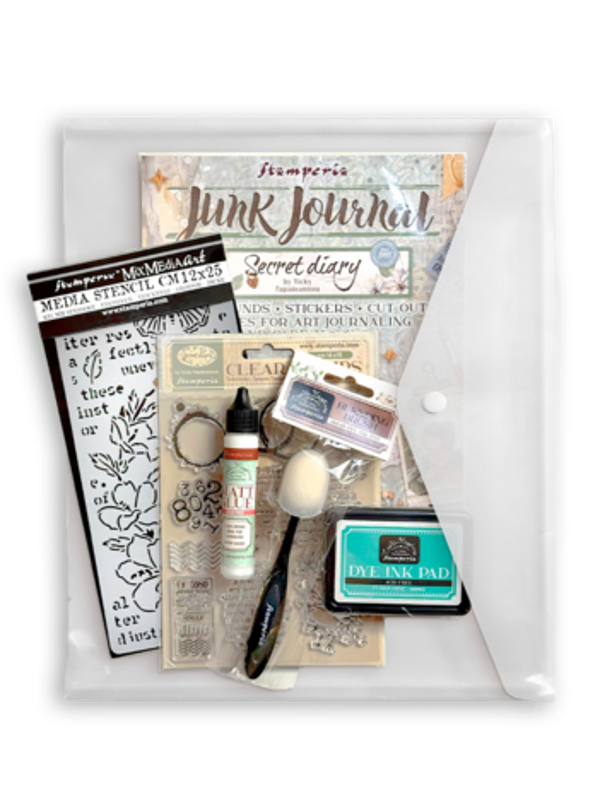 Stamperia, Secret Diary, Art Journaling Selection by Vicky Papaioannou - BJS001
