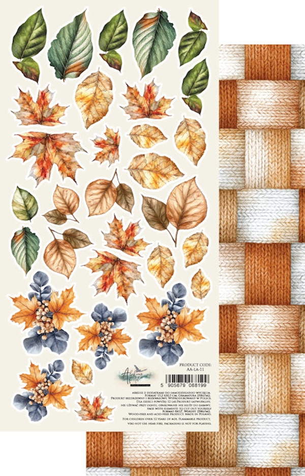 Alchemy of Art, Knipvel, Lovely Autumn, 15x30 cm - AA-LA-11