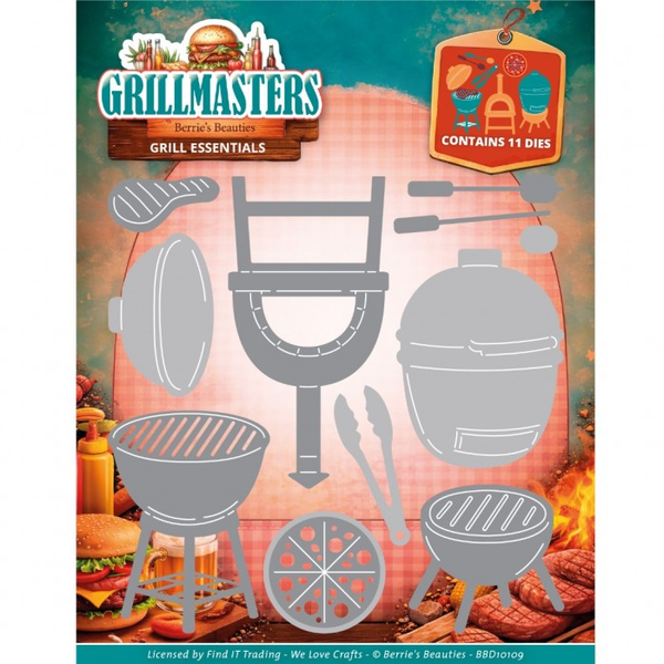 Berrie's Beauties, Snijmal, Grillmasters, Grill Essentials - BBD10109