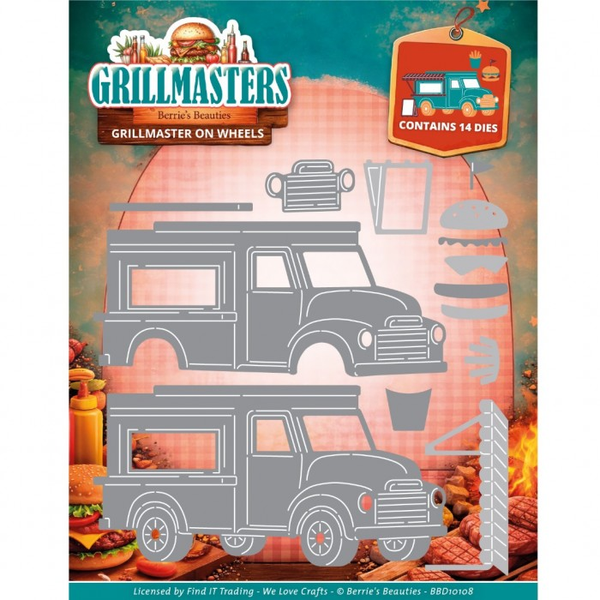 Berrie's Beauties, Snijmal, Grillmasters, Grillmaster on Wheels - BBD10108