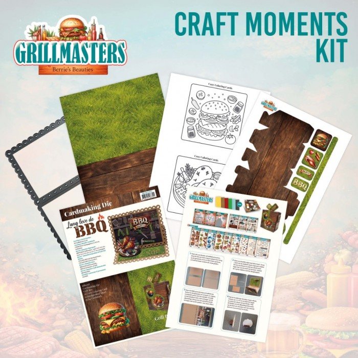 Berrie's Beauties, Craft Moments Kit, Grillmasters - BBCMK10001